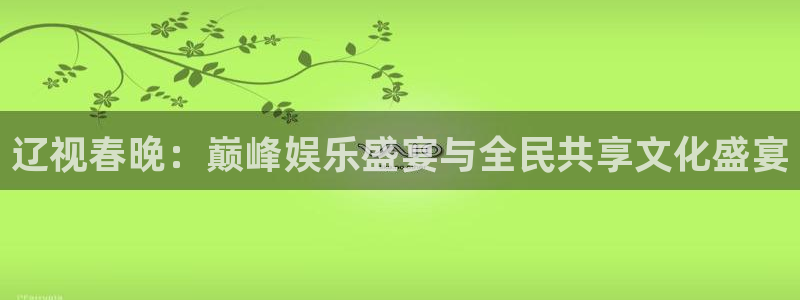 nba直播劲爆体育：辽视春晚：巅峰娱乐盛宴与全民共享文化盛宴